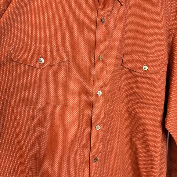John Varvatos Double Button Chest Pocket Button-Down Shirt Long Sleeve XXL - Picture 3 of 10